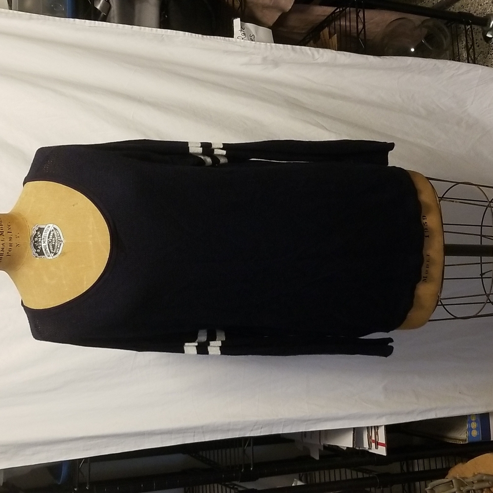 American Eagle Ahh-mazin Soft Sweater. Navy with white strips. Size Small